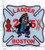 Embroidered Patch Massachusetts - Boston Ladder 25 MA Fire Dept Patch