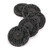 Chambridge 5pcs of 3 inch Strip Disc Rust Removal Wheel Surface Conditioning Rust Paint Remove Clean Angle Grinder Disc Wheel -Black-