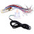 Zero Delay Arcade USB Encoder PC to Joystick Push Buttons Wired Cables for MAME Fight Stick Control Module Board