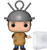 Funko Pop TV: Friends - Ross Geller as Sputnik Vinyl Figure -Bundled with Pop Box Protector Case-