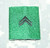 Military Patch US Army Corporal CPL / E-4 Green Leadership Tab Jacket Tab Rank