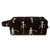 imobaby Dance Skeleton Bracket Long Cosmetic Bags Organizer Pouch Handy Travel Toiletry Makeup Bag with Zipper and Handle