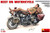 MiniArt 35176 Rest on Motorcycle, WWII Military Miniatures 1/35 Scale Model Kit