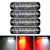 XT AUTO 6LED Car Truck Emergency Beacon Warning Hazard Flash Strobe Light Red/White 4-pack