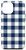 iPhone 12 Pro Max Navy Blue Gingham Check Navy White Buffalo Plaid Case
