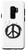 Galaxy S9 Plus  Peace Sign Paint Splatter Design Hippie Love Peace Retro Case