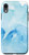 iPhone XR Simple Blue And White Watercolor Paint Artistic Phone Case