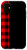 iPhone 11 Red Buffalo Check Flannel Plaid Stripe On Black Case