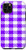 iPhone 11 Pro Purple Plaid Flannel Check Buffalo Gingham Quilt Pattern Case