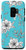 Galaxy S9 Vintage Hibiscus Floral Botanical Pattern - Pool Blue Case