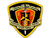 American Vinyl 333 3rd Battalion 3rd Marines Shield Shaped Sticker -USMC Corps Soldier-