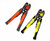 Original JX1301 Cable Wire Stripper Cutter Crimper Automatic Multifunctional TAB Terminal Crimping Stripping Plier Tools -Yellow-