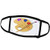 3dRose an Artist Pallette with Paints and A Paint Brush - Face Covers -fc-159163-1-