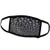 3dRose Falling Hearts On A Chalkboard Background - Face Covers -fc-239994-1-