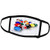 3dRose Billiards - Billiards Balls Pool - Face Covers -fc-3318-2-