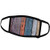 3dRose Textures II - Image of Multi Color Vertical Boards - Face Masks -fm-256145-3-