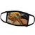 3dRose Alexis Photography - Objects Misc. - Vintage Straw Toy on a Wooden Table - Face Masks -fm-307655-2-
