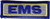 by SFI EMS Reflective Tab/Hat Patch 3" by 1" 3X1 Emergency Medical Services