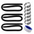 Swimming Pool Replacement Hose- Pool Hose for Above Ground Pools- 1.25" Diameter Replacement Hose Pool Pump Accessory 59 Inch Long- Swimming Pool Filter Pump Hose -3PC-