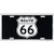 Signs 4 Fun SLRT6S 66 Shield Blk Bgd License Plate