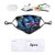 Windproof Mask-Night Sky-Desert Old Tree Hand Paint Like Image Cosmos Nebula Outer Space Themed Image-Multicolor-Printed Facial Decorations For Teens/Kids S
