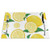Lemon Placemats Set of 4 Dining Table Mats Kitchen Washable Heat Resistant Vinyl Woven Non Slip 18 x 12 inch