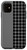 iPhone 11 Grey Black Split Plaid Buffalo Check Modern Pin Stripe Case