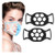2PCS 3D Silicone face Mask Bracket - 3d Adult mask bracket silicone mask inner support frame