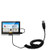 Coiled Power Hot Sync USB Cable Suitable for The Rand McNally TND Tablet with Both Data and Charge Features - Uses Gomadic TipExchange Technology