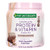 Nature's Bounty Complete Protein  and  Vitamin Shake Mix with Collagen  and  Fiber- Contains Vitamin C for Immune Health- Decadent Chocolate Flavored- 1 lb
