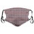 Comfortable Printed mask-Vintage Country Style Pattern With Diagonal Checks And Vertical Stripes-Windproof Facial decorations for man and woman
