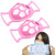 3D Face Bracket- Silicone Face Inner Support Frame for Comfortable- Face Guard Breathing Bracket Washable Reusable- Breathe Cup Nose Breathing Smoothly -PINK-