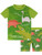 Harry Bear Boys' Dinosaur Two Piece Swim Set Size 3T Green
