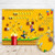 Photography Background Super Mario Bros 7x5 Vinyl Mario Backdrop Gold Coin Video Game Birthday Party Supplies Cake Table Banner Video Shoot Drape Photo Booth Props