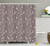 Ambesonne Floral Shower Curtain by, Spring Cherries Flowers on Branches Asian Japanese Sakura Theme Illustration, Fabric Bathroom Decor Set with Hooks, 75 Inches Long, Warm Taupe Cream