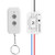 DEWENWILS Wireless Light Switch and Receiver Kit- No in-Wall Wiring Required- Remote Control Switch Lighting Fixture for Ceiling Lights- Fans- Lamps-100 Ft RF Range- Programmable