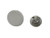 Kiola Designs Silver Toned Etched Round Golf Ball Lapel Pin