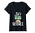 Womens Let's Taco Bout Science Funny Chemistry Periodic Table Tacos V-Neck T-Shirt