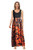 Women's Floral Print Maxi Dress Casual Long Flowy Tank Dress