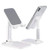 ZIYUMR Cell Phone Stand-Angle Height Adjustable Stable Cell Phone Stand for Desk-Sturdy Aluminum Metal Phone Holder-Compatible with Mobile Phone/iPad/Kindle/Tablet