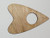 2 Pack VER3 Blank Wood Ouija Board Planchette with Eye