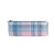 Plaid Check Pattern in Bluee Pencil Case Office Pencil Holder Pouch Bag Pen Pencil Stationery Cosmetic Bag