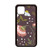 Brown Flowers Plant Paint for iPhone 12 Pro Max Cover for Apple Mini Mobile Case Shell