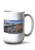 Lantern Press Oregon Coast- Tidepool -15oz White Ceramic Mug-
