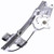 cciyu Front Right Passengers Side Power Window Lift Regulator Replacement Replacement fit for 2000-2005 Buick LeSabre(NO Motor Assembly)