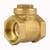 DN32 BSP 1-1/4" Female Thread Brass Swing Check Valve- 232 PSI One Way Non-return Water Check Valve for Prevent Water Backflow