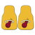 FANMATS NBA Miami Heat Nylon Face Carpet Car Mat