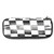 Pencil Case Black and White Check Pen Case Big Capacity Desk Organizer with Zipper for School  and  Office Supplies 7.5x3x1.5in