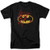 Batman Logo Joker Graffiti DC Comics T Shirt  and  Stickers -Small- Black