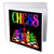 3dRose Sven Herkenrath Chess - Colorful Chess Quotes with Chess Board - 6 Greeting Cards with envelopes -gc-306907-1-